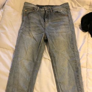 high waisted skinny jeans